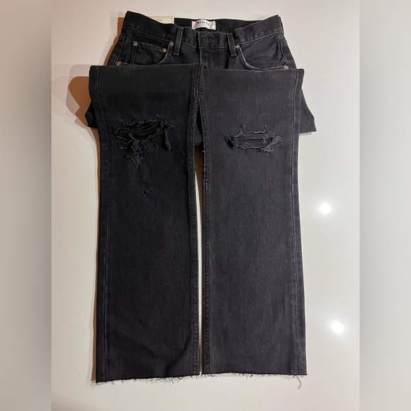 Brand New AGOLDE Cherie High Rise Straight Jeans - Picture 11 of 12